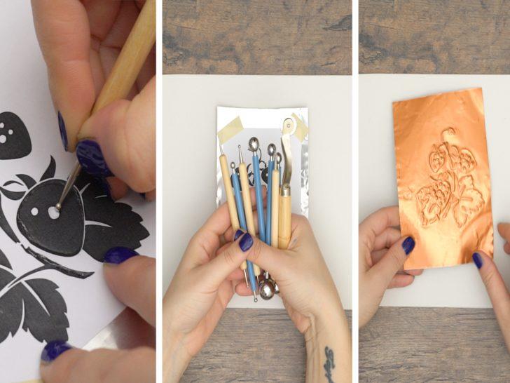 Bakır Levhadan S&uuml;sl&uuml; Kavanoz Yapımı