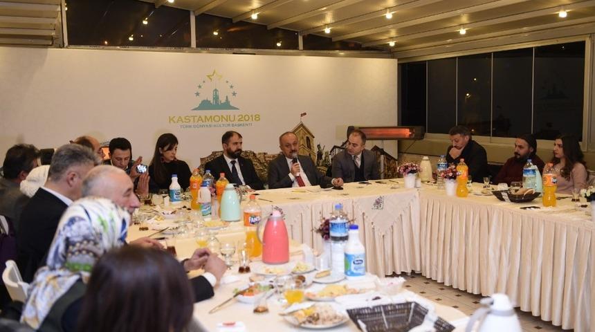 Kastamonu Belediye Başkanı Tahsin Babaş, gazetecilerle bir araya geldi