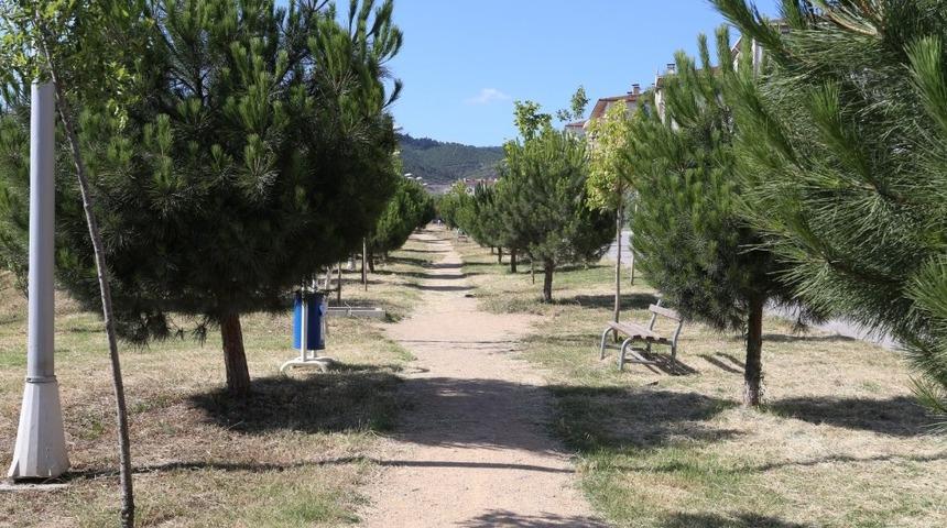 Kaşkaldere mesire alanında &ccedil;alışmalar s&uuml;r&uuml;yor