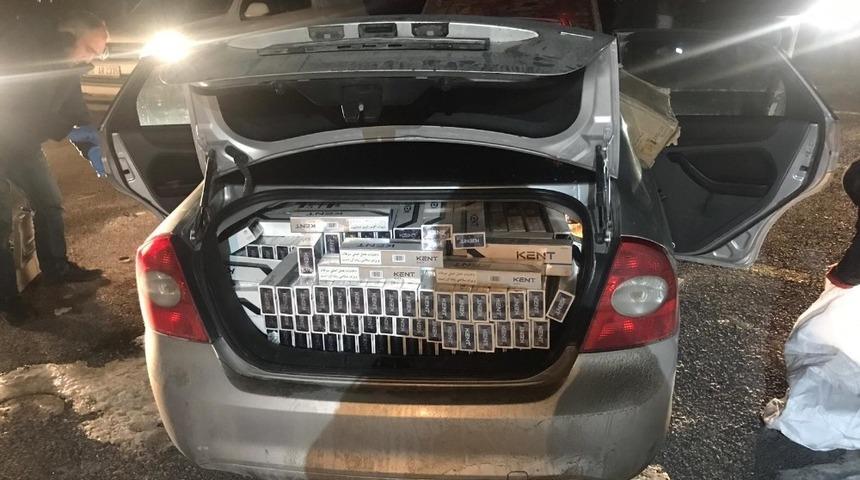 Van&rsquo;da 9 bin 250 paket ka&ccedil;ak sigara ele ge&ccedil;irildi