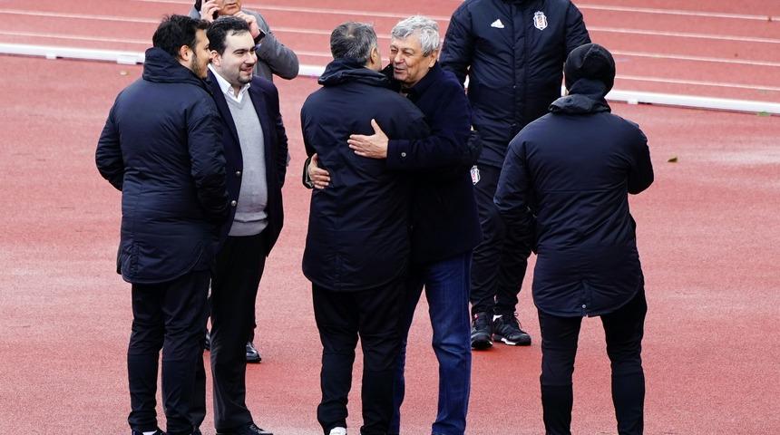 Mircea Lucescu'dan Beşiktaş kampına ziyaret