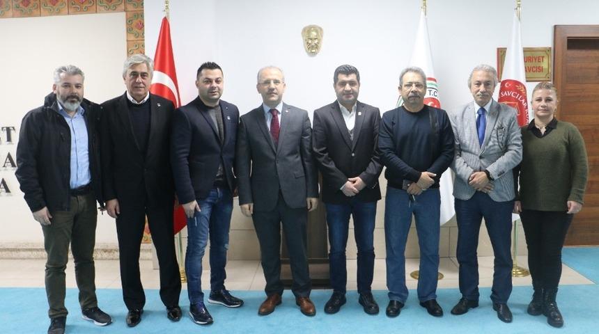 Başsavcı İnal, TSYD Y&ouml;netimini ağırladı