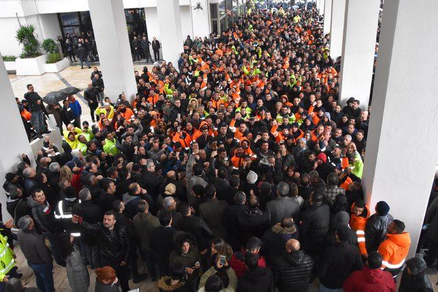 İzmir de, eylem yapmak isteyen iş&ccedil;ilere m&uuml;dahale (2) 2