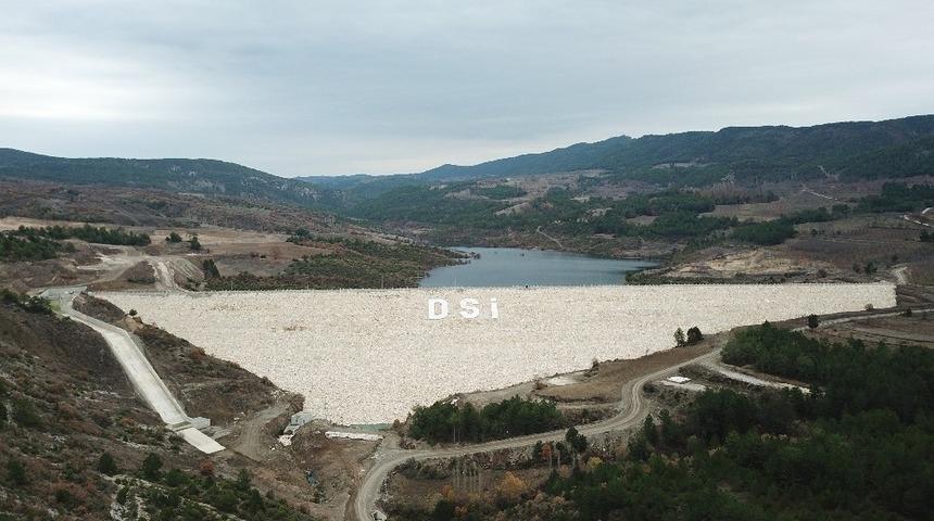 G&ouml;lpazarı Ak&ccedil;ay Barajının yapımı tamamlandı