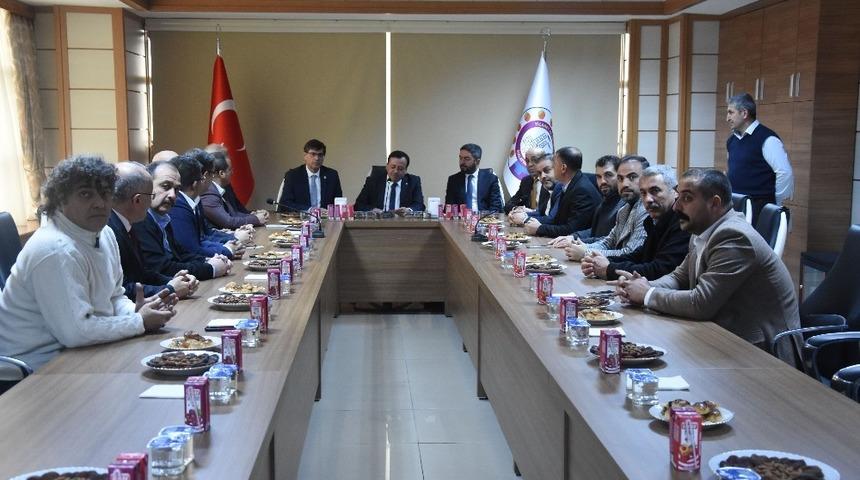 CHP Ekonomi heyetinden, MTSO&rsquo;ya ziyaret