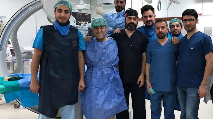 Bing&ouml;l&rsquo;de yerli ve milli cihazla anjiografik işlem