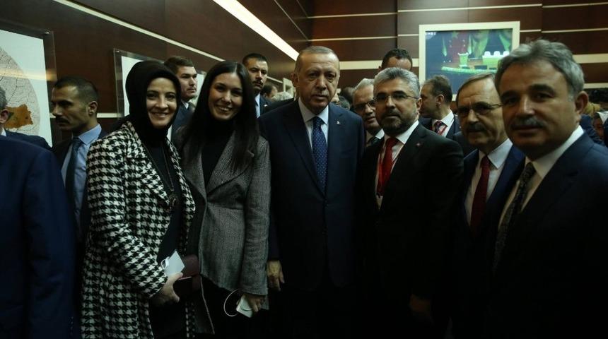 Samsun heyeti Erdoğan ile buluştu