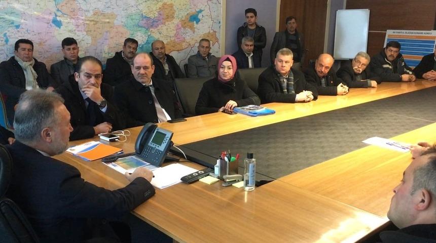 Yunusemreli muhtarlar Başkan &Ccedil;er&ccedil;i i&ccedil;in Ankara&rsquo;da