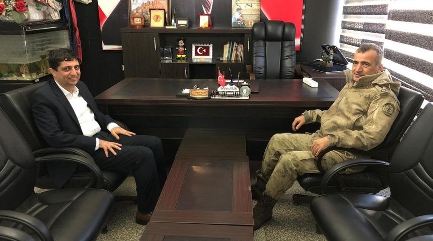 Albay Atasoy Başkan Aslan ile bir araya geldi