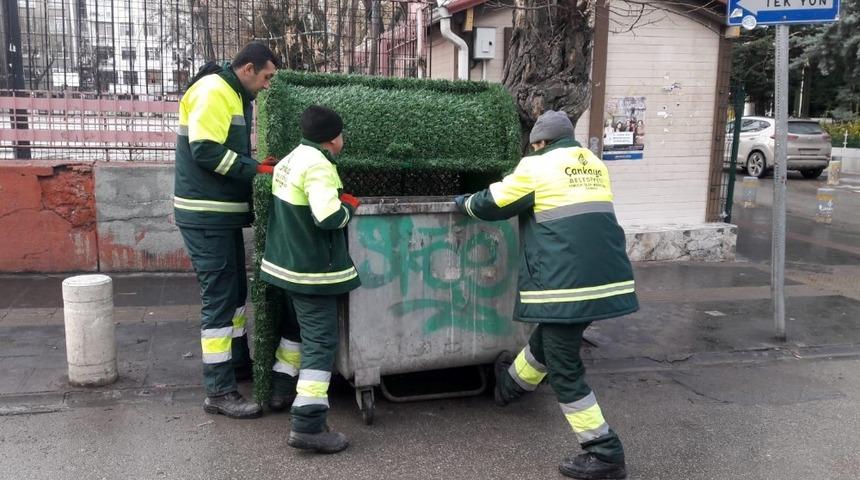 &Ccedil;ankaya&rsquo;da 518 bin ton &ccedil;&ouml;p toplandı