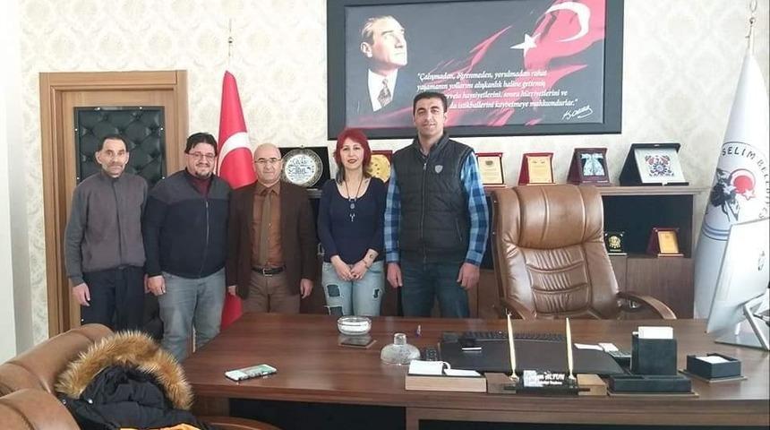 İşitme Engelliler Derneği&rsquo;nden Selim Belediyesi&rsquo;ne ziyaret