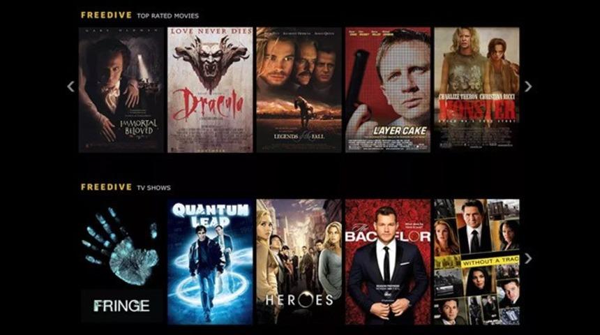 &Uuml;cretsiz film izleme servisi&nbsp;Freedive neler sunuyor?