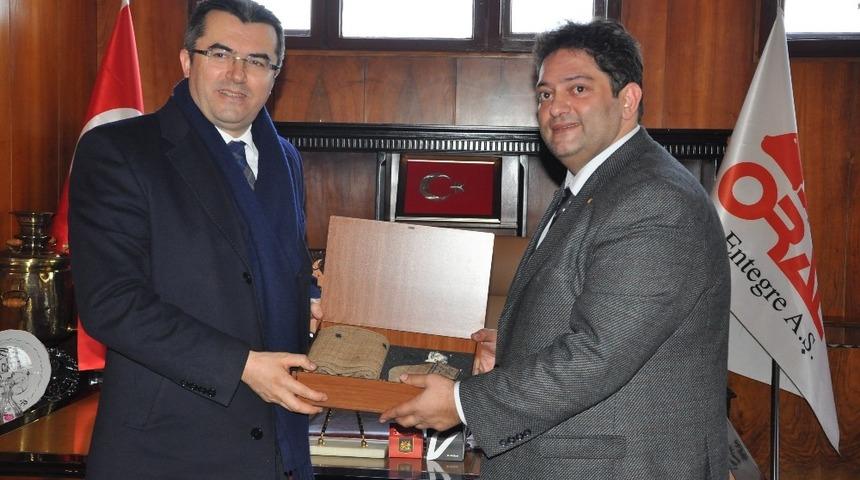 Erzurum Valisi Okay Memiş, Oral Et Entegre tesislerini ziyaret etti