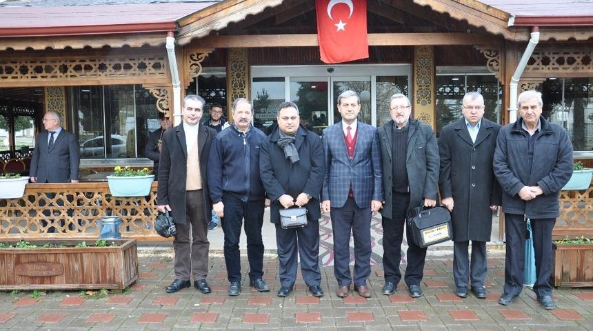 Başkan &Ouml;zkan gazetecilerle buluştu