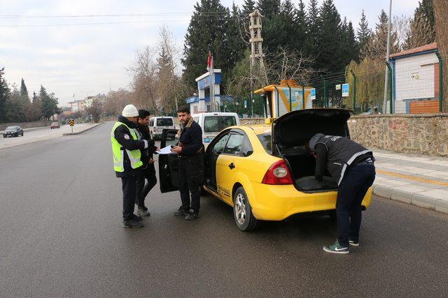 15 ildeki denetimde 933 taksi sürücüsüne 237 bin lira ceza