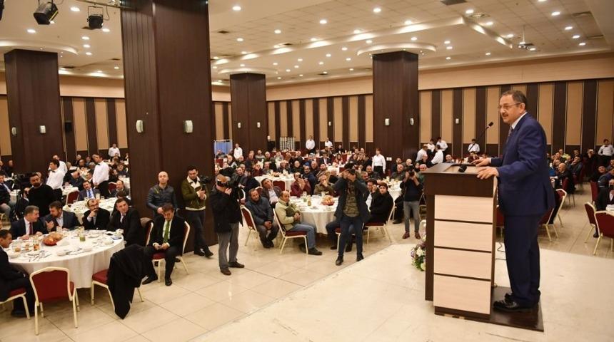 &Ouml;zhaseki, sanayicilerle buluştu