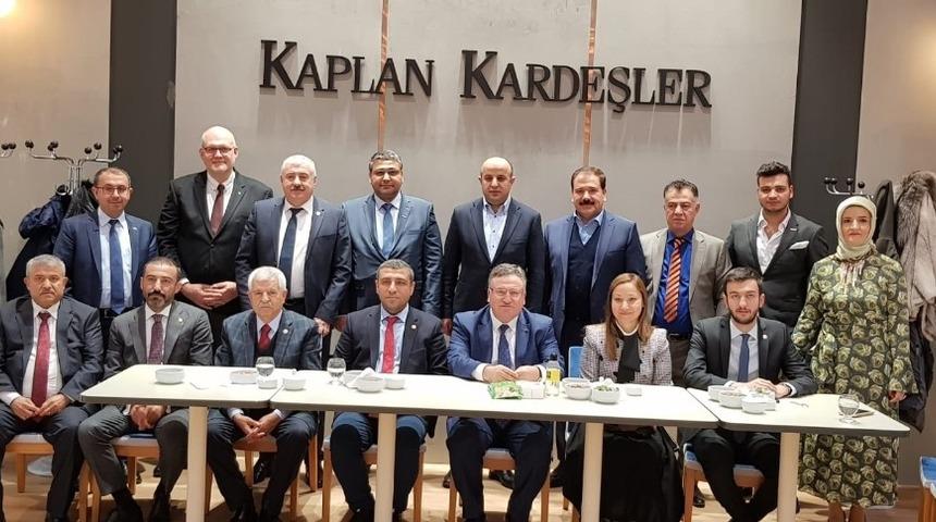 Gaziantep milletvekilleri Hannover&rsquo;e &ccedil;ıkarma yaptı