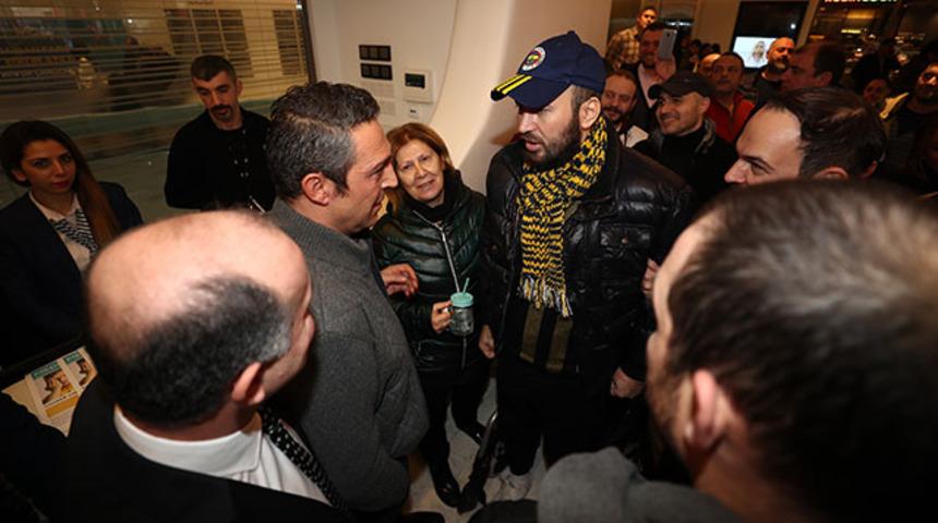 Ali Koç'tan Fenerbahçeli taraftara ziyaret