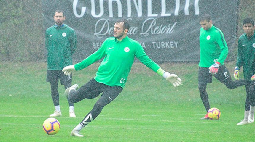 Atiker Konyaspor şut ve gol &ccedil;alıştı