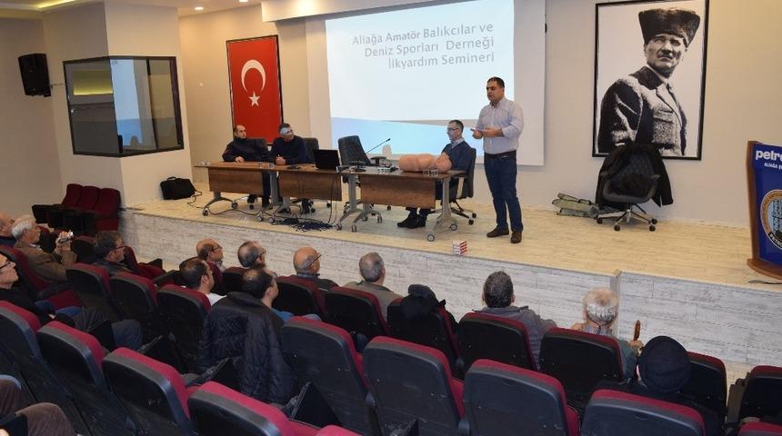 Aliağa&rsquo;da amat&ouml;r balık&ccedil;ıların hayatını kurtaracak seminer