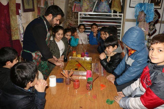 Şanlıurfa’da öğrenciler sanatla buluşuyor