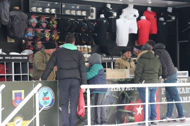 Jandarma Havacılık Tırı Eskişehir’de