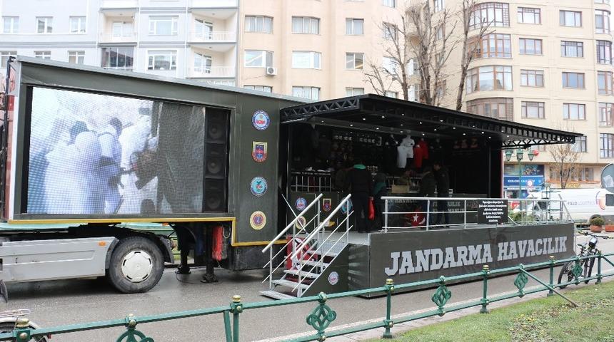 Jandarma Havacılık Tırı Eskişehir&rsquo;de