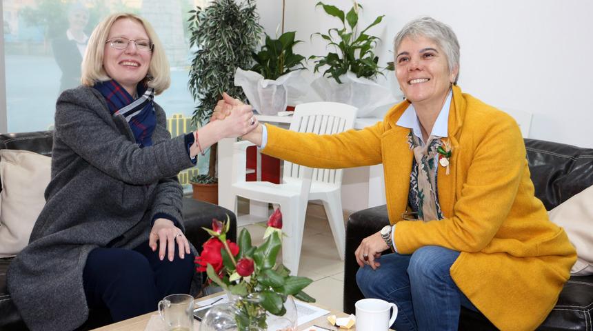 Rus uyruklu aday Anastasia, se&ccedil;im &ccedil;alışmalarına başladı