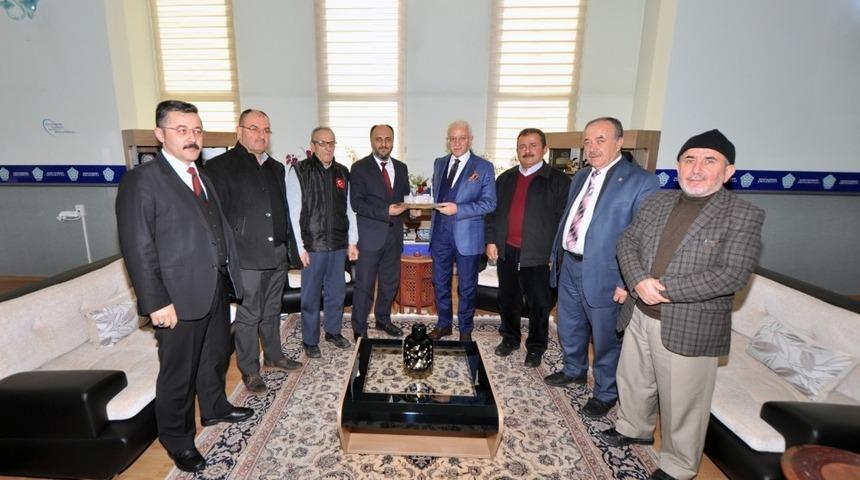 Başkan &Ouml;zaltun&rsquo;dan Rekt&ouml;r Zorlu&rsquo;ya ziyaret