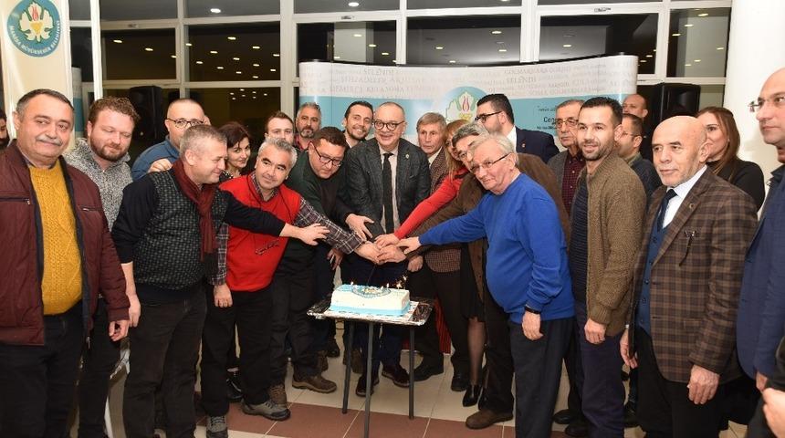 Başkan Erg&uuml;n, gazetecilerle bir araya geldi