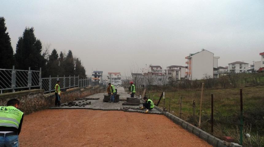 İzmit&rsquo;te &ccedil;evre &ccedil;alışmaları devam ediyor