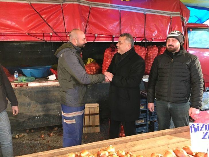 MHP Belediye Başkan adayı Bıyık esnafı dinledi G3