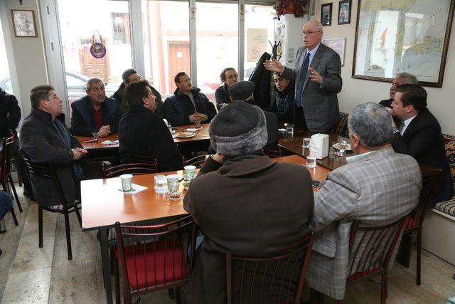 Kazım Kurt vatandaşlarla buluşmayı sürdürüyor