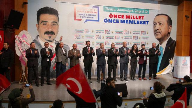 AK Parti'nin Tunceli belediye başkan adayları tanıtıldı