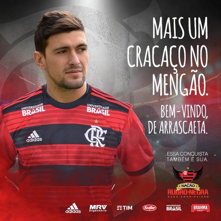 Giorgian de Arrascaeta - Cruzeiro > Flamengo | BONSERVİS BEDELİ: 15 milyon Euro