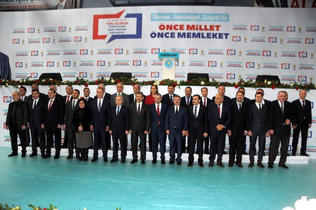 AK Parti'nin Zonguldak belediye başkan adayları tanıtıldı