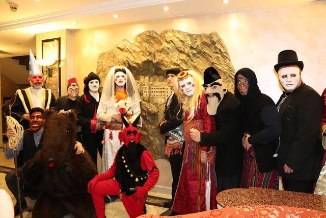 Yunanlı turistler, Kalandar'ı kutladı