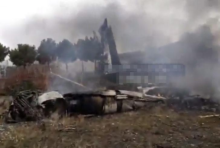 Son dakika! İran'ın başkenti Tahran'da kargo uçağı düştü G5