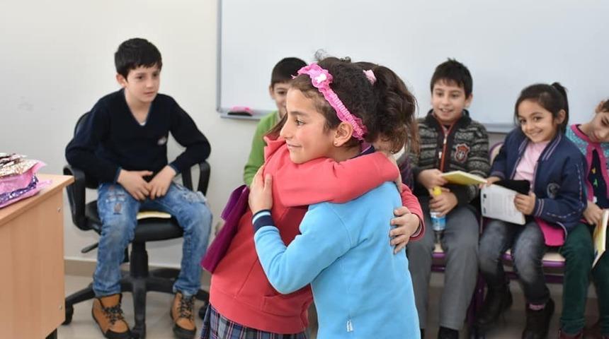 Günebakan İlkokulu’na kardeş okul ziyareti