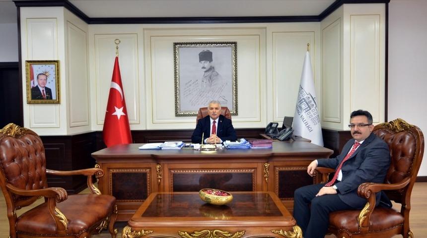 Vali Yıldırım, TREDAŞ yetkililerini ağırladı