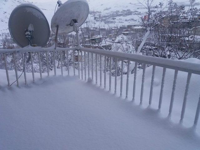 Hakkari’de 11 yerleşim yerinin yolu kapandı