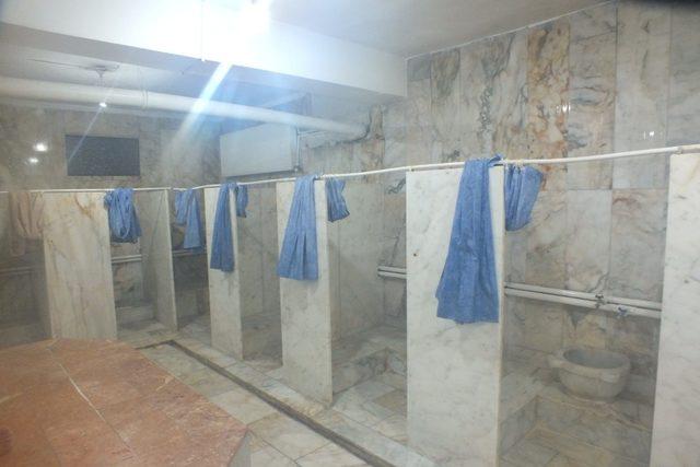İlçenin tek Türk hamamı ve saunası hizmete açıldı