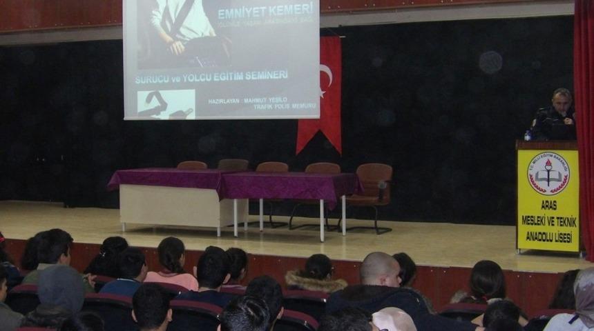 Iğdır&rsquo;da &ouml;ğrencilere trafik eğitimi