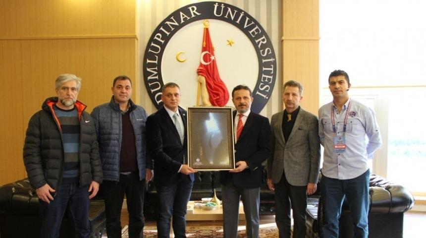 TSSF Başkanı &Ouml;zen&rsquo;den Rekt&ouml;r G&ouml;ren&rsquo;e ziyaret