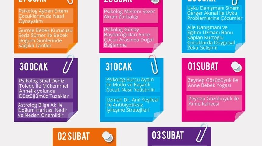 Yarıyıl tatiline &ouml;zel programlar