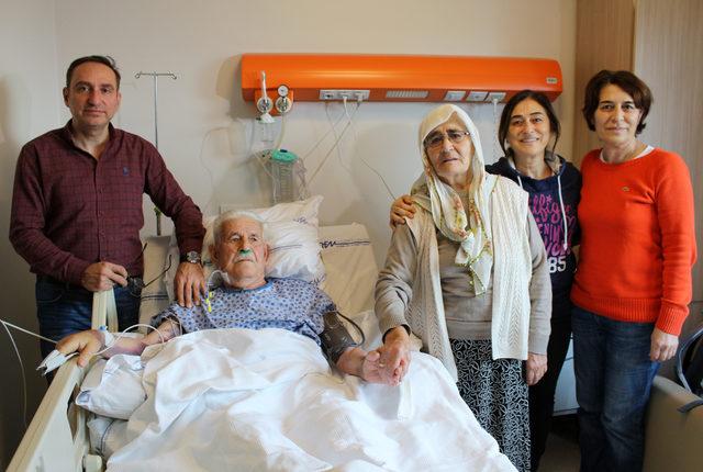 89 yaşında, baypas operasyonuyla sağlığına kavuştu