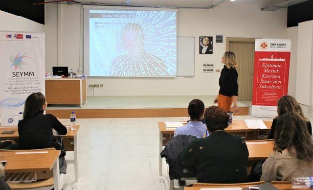 İzmir Kavram MYO’da SEYMM Projesi anlatıldı