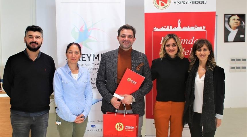 İzmir Kavram MYO&rsquo;da SEYMM Projesi anlatıldı