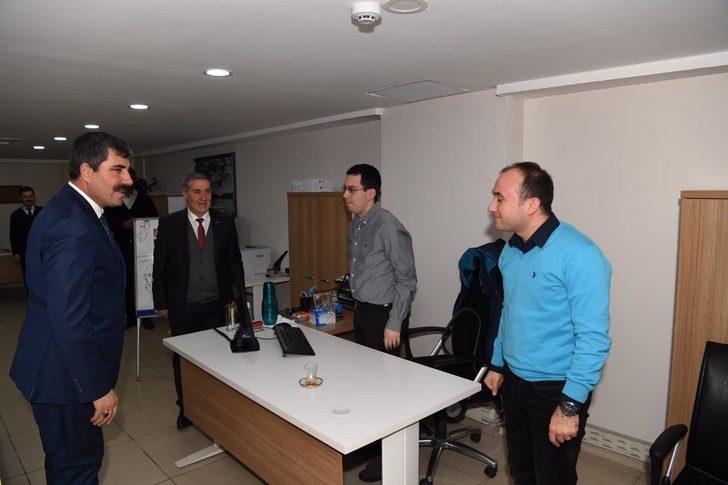 Başkan Asya, kurum ziyaretlerine devam ediyor G1