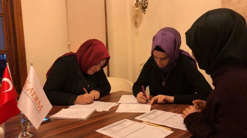 “KADEM’den yeni bir eğitim çalışması daha”